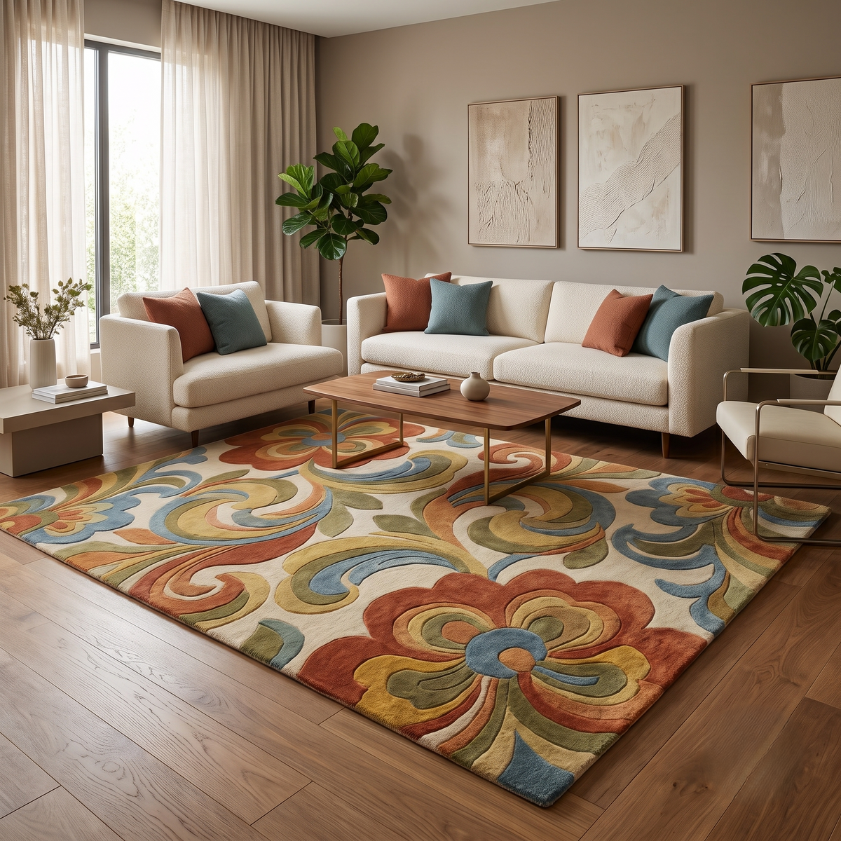 LIVING ROOM CARPETS