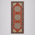 Hand Knotted Runner Rug | Tribal Wool Hallway Entryway 4x20 Custom Handmade Southwestern Carpet Decor