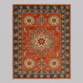 Hand Knotted Rug | Tribal Wool Living Room Area Rug 9x12 Custom Size Southwestern Carpet Decor