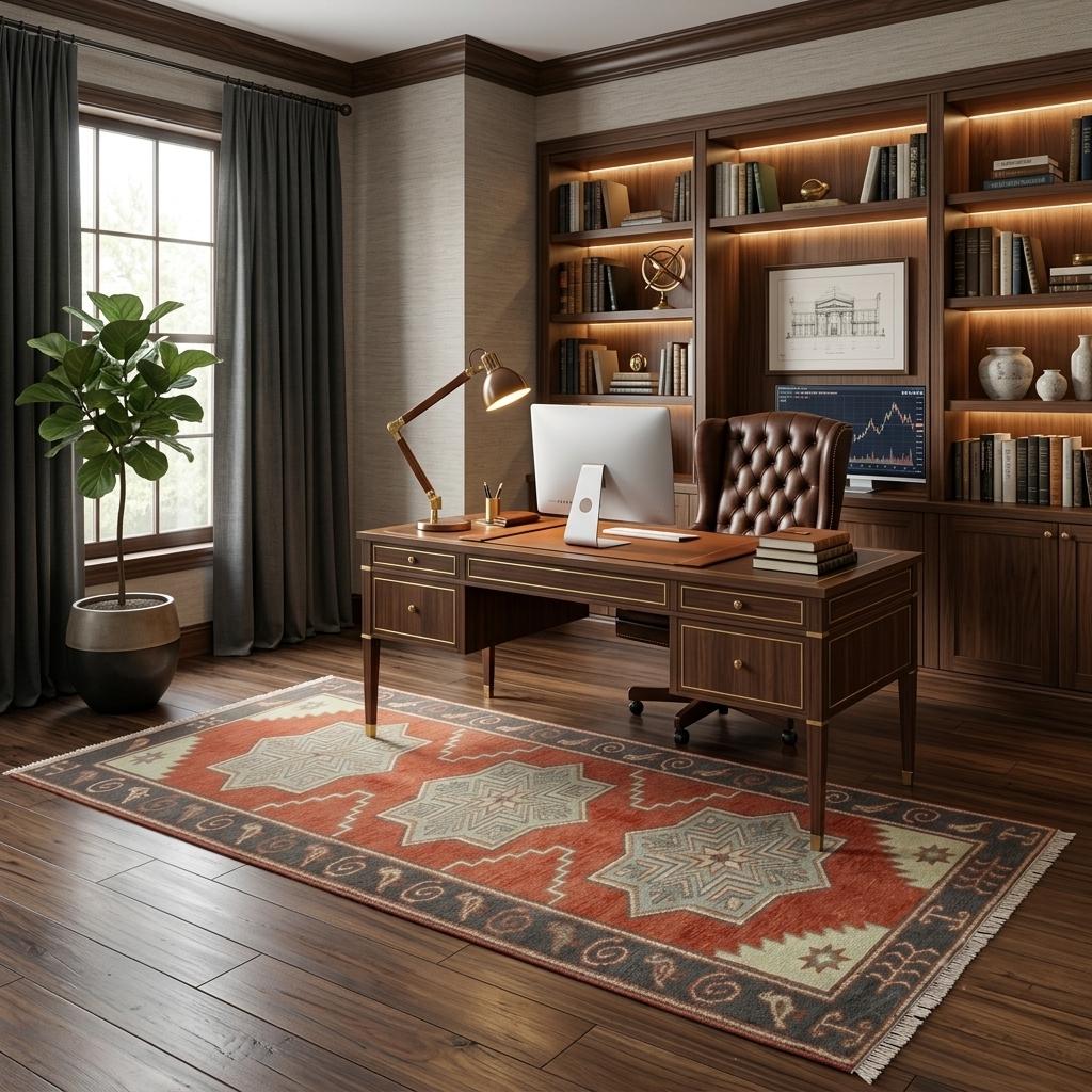 Hand Knotted Runner Rug | Tribal Wool Hallway Entryway 4x20 Custom Handmade Southwestern Carpet Decor