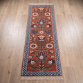 Floral Runner Rug | Traditional | Hand Knotted Wool | Hallway | Custom Size | Entryway Decor